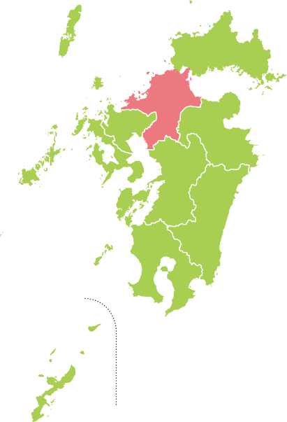 九州の地図