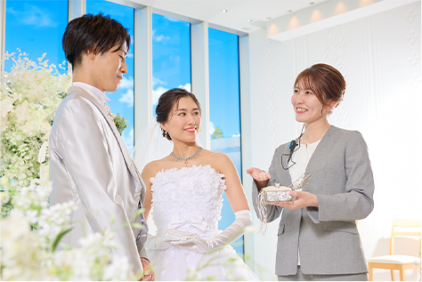 本物の結婚式&ブライダルショーをプロデュース