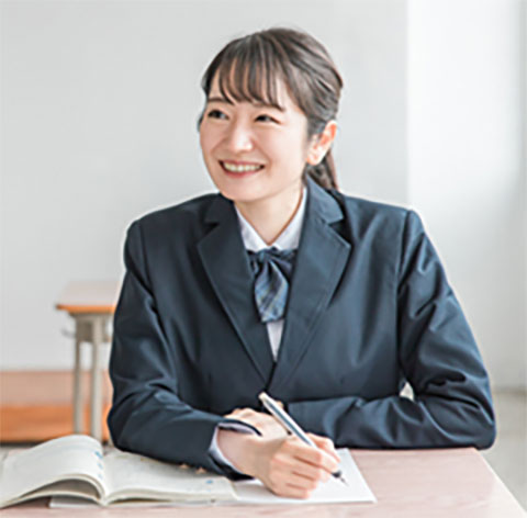 勉強中の学生